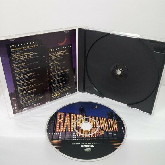 Barry Manilow Showstoppers CD 1991 Arista Records *MINOR WEAR - Picture 3 of 13